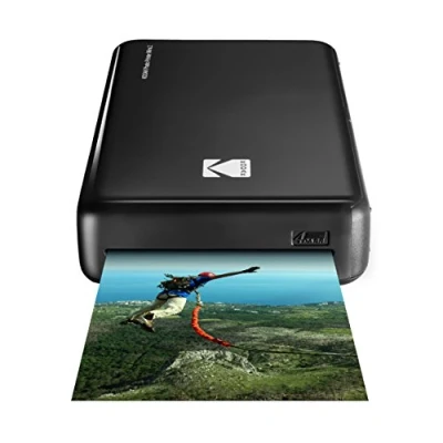 Bild av Kodak KOD MP2B Mini 2 Hd Wireless Mobile Instant Fotoskrivare M/4 Pass Patenterad Tryckteknik, Svart