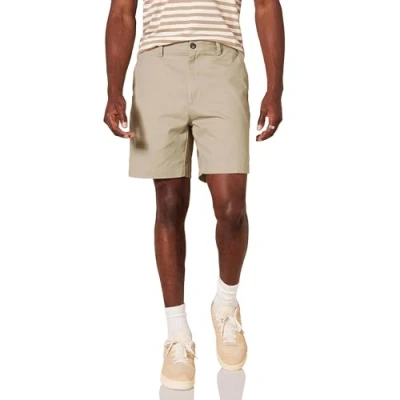 Bild av Amazon Essentials herr Classic Fit 17,78 cm kort, kakibrun, 32 W
