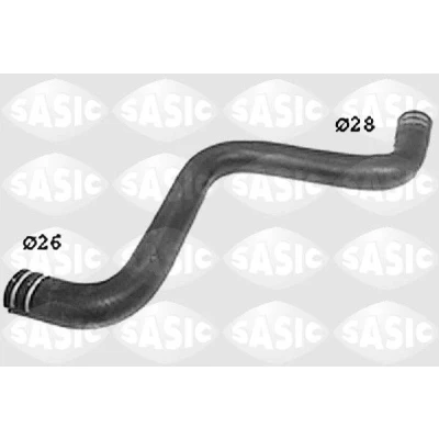 Bild av SASIC SWH6621 Durite De Refroidissement droite, supérieur FIAT: Punto II 3/5 portes