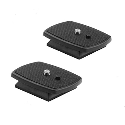 Bild av 2 pack universell snabbkoppling QR platta stativhuvud för Velbon CX 444 888 460 460mini 470 570 690 DF 50/ Sony VCT D580RM D680RM R640/QB 4W