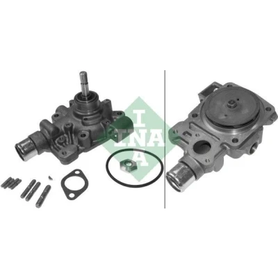 Bild av INA 538 0445 10 Pompe à eau pour système dentrainement courroie trapézoïdale nervures IVECO: DAILY 3, 3 Kasten/Kombi, Bus