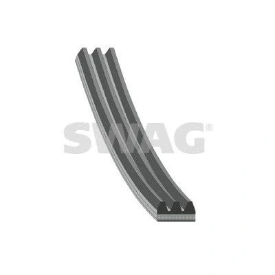 Bild av SWAG 60 92 8747 Courroie Poly V 753 3 RENAULT: CLIO 2, Kangoo I, I Express