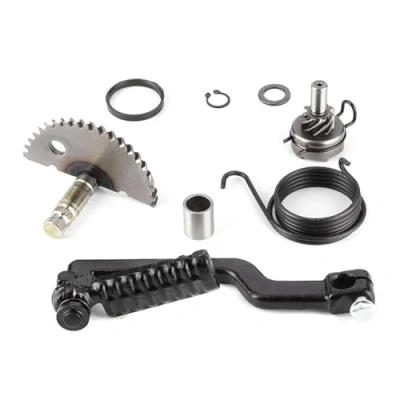 Bild av Kickstart Lever, Moped Kick Start Lever Starter Shaft Gear Assembly Motorcycle Parts Fit for GY6 49CC 50CC 80CC 100CC Scooter