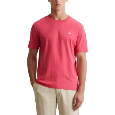 Bild av Marc O&#039;Polo Short Sleeve LOGO Tshirt bas, Storlek: Small, Raspberry pink