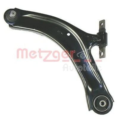 Bild av METZGER 58029701 Bras de suspension avec rotule suspension, support en caoutchouc Essieu avant gauche barre oscillant transversal