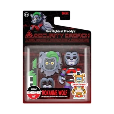Bild av Funko Five Nights At Freddy&#039;s (FNAF) Snap: RR Glamrock Roxanna Vinylfigur som samlarobjekt Presentidé Officiella varor Leksaker för pojkar, flickor, barn och vuxna
