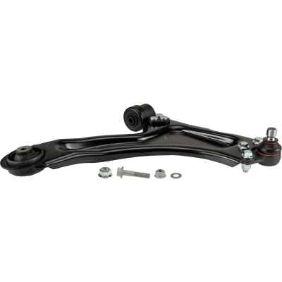 Bild av TRW JTC973 Bras de suspension avec support en caoutchouc, monture Essieu avant, inférieur, droit barre oscillant transversal Tôle d&#039;acier