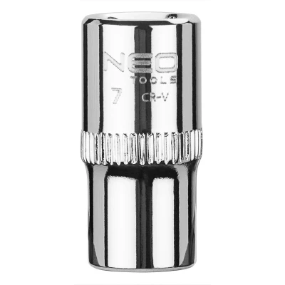 Bild av NEO TOOLS 08 225 Clé à douille 1/4 3124 7 mm Acier chrome vanadium SuperLock