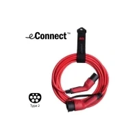 Bild av DEFA eConnect Laddkabel 4,6kW Typ2 till Typ2, 20A, 7,5m 4,6 k