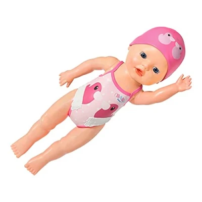 Bild av Docka BABY född flicka 1. Simning 30 cm