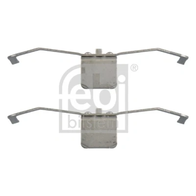 Bild av FEBI BILSTEIN 182370 Kit d&#039;accessoires, plaquette de frein à disque Essieu arrière, Avant AUDI: A4 B6/B7 Cabriolet, A3 Sportback, B7