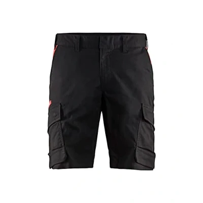 Bild av INDUSTRISHORTS 1446 1832 STRETCH SVART/RÖD C52 Beijerbygg Byggmaterial