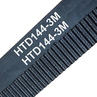 Bild av Professionell 10 st 144 Htd3m 6 Timing Belt Tänder 48 Bredd 6mm Längd 144mm Gummi Closed Loop 3m htd s3m