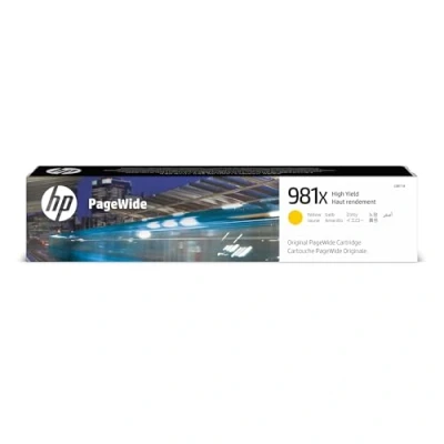 Bild av HP 981X / L0R11A High Capacity Yellow Ink Bläckpatron