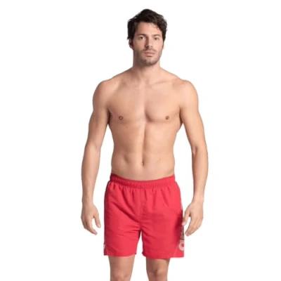 Bild av Arena Herrshorts Fundamentals Logo R, Rödvit, 3XL