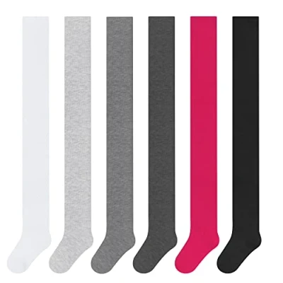Bild av Libella 6 pack barnstrumpbyxor baby pojkar stickade strumpbyxor bomullsblandning flerfärgad 27244, 6er 98/104 cm