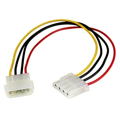 Bild av StarTech.com 30 cm LP4 Molex strömförlängning 4 stifts anslutningskabel/förlängningskabel kontakt/uttag