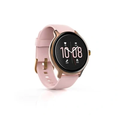 Bild av Hama Fitness Tracker &quot;Fit Track 4910&quot;, 1,09 tum LCD, pulsimeter, kaloriberäkning, stegräknare, sömnmonitor, musikkontroll, 15 sport, vattentät, rosa