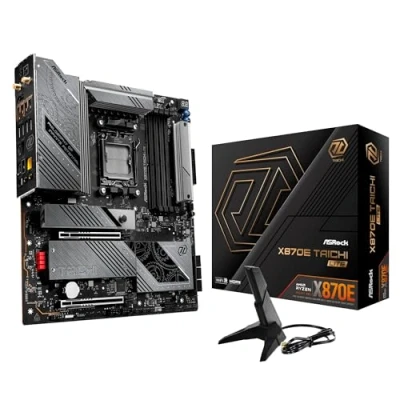 Bild av ASRock X870E TAICHI LITE Moderkort AMD AM5 socket DDR5 RAM Extended ATX