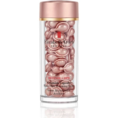 Bild av Elizabeth Arden, Retinol + HPR, Kapslar med Ceramid och Serum Hög Effektivitet, Minskar Uttryckslinjer Rynkor, Förbättrar Hudens Fasthet, Engångsdos, 60
