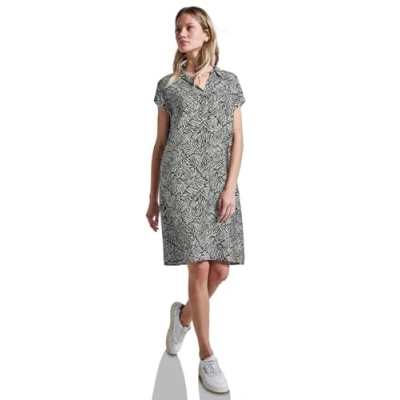 Bild av Street One dam mönstrad t shirtklänning, Pine Grove Green, 40