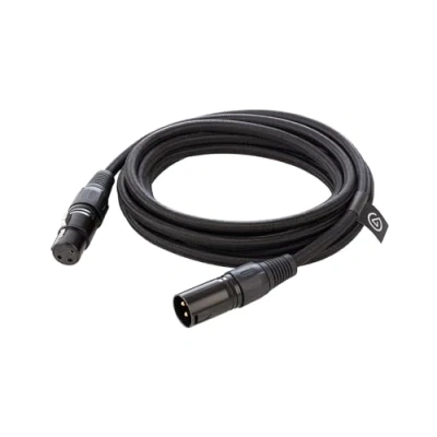 Bild av Elgato XLR Cable skärmad mikrofonkabel för studioinspelningar och direktsändningar, guldpläterade stift, hane till hona, mikrofoner balanserade analoga linjenivåer, 3 m