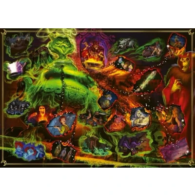 Bild av Ravensburger 12000397 Villainous: Horned King pussel 1 000 bitar för vuxna och pojkar från 14 år, Disney pussel, present