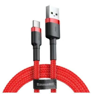 Bild av Baseus Cafule CATKLF B09 Câble de recharge USB Rouge