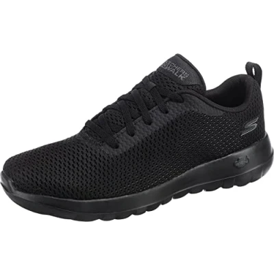 Bild av Skechers Performance GO WALK Paradise Walking Trainers Promenadskor, Storlek: 38.5, Black/white Konstmaterial/textil