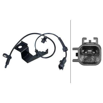 Bild av ABS givare, Sensor, hjulvarvtal, framaxel höger, ford mondeo halvkombi v, sedan turnier DG9C2C204AD, JG2C2C204A3C, J