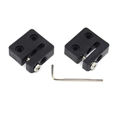 Bild av Befenybay 2 st anti backlash mutter 8 mm diameter blyskruvmutter, blyskruven rör sig i en sväng för CNC och 3D skrivare (2 stigning ledning)