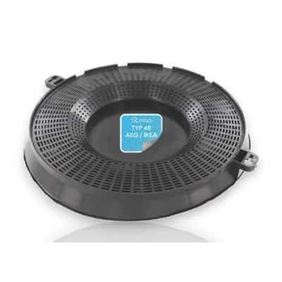 Bild av DL pro Kolfilter För AEG, Electrolux 9029793610, 484000008783, E3CFT48, EHFC48, Typ 48, AMC037, Whirlpool, 48400008783