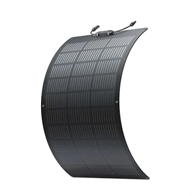 Bild av 100 W Flexibel solpanel EcoFlow IP68 vattentät och högeffektiva solmoduler för tak, husbilar mer