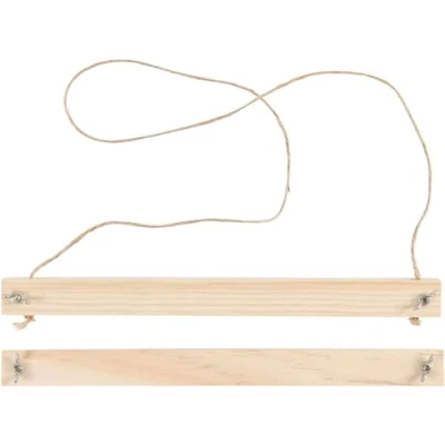 Bild av Creativ Company Wooden Poster Hanger for A4 format.