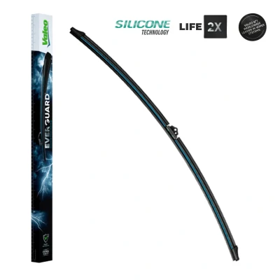Bild av Balai d&#039;essuie glace Valeo Everguard Silicone Single 566014 750mm avant plat CITROËN: C4 I Grand Picasso, II 5 portes