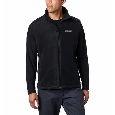 Bild av Columbia För Män Steens Mountain väst Fleeceväst, Charcoal Heather, L
