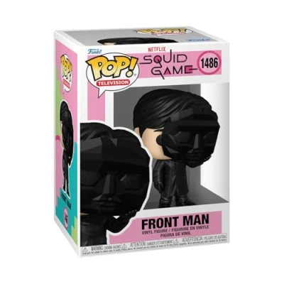 Bild av Funko POP! TV: Squid Game Frontman bläckfiskspelet samlarfigur i vinyl presentidé officiella varor leksaker för barn och vuxna TV fans