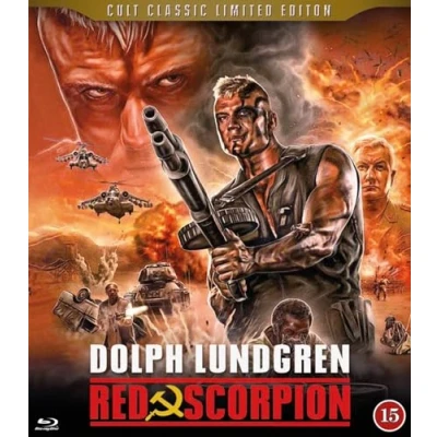 Bild av Red Scorpion True Classics Dolph Lundgren Limited Edition Version Blu Ray with Poster and Cards in the box