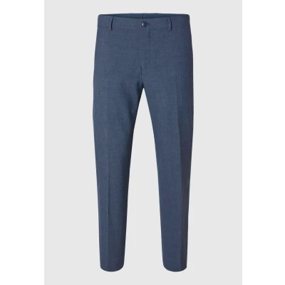 Bild av SELETED HOMME SLHSLIM Liam Mini Hounds TRS Flex NOOS, Mörkblå/mönster: houndstooth, 56 SE