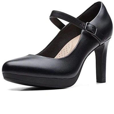 Bild av Clarks dam ambyr shine pump, svart, 40 EU