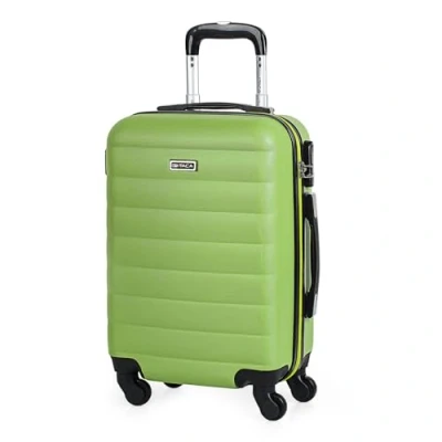 Bild av ITACA Vagn resväska, 50 cm, hytt, ABS. Handbagage. Stel och lätt. Teleskophandtag, 2 handtag, 4 hjul. Perfekt för lågprisflyg, Pistage