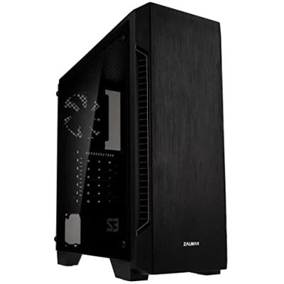 Bild av Zalman S3 TG Chassi Miditower Svart