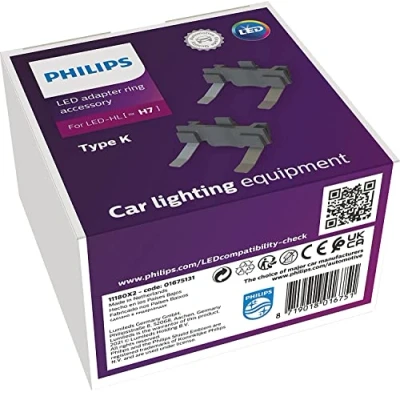 Bild av Philips adapterring H7 LED typ K, lamphållare för Ultinon Pro6000