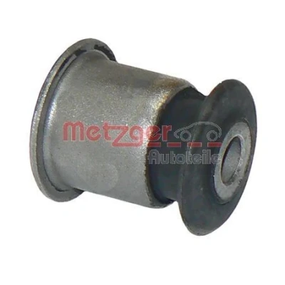 Bild av METZGER 52005908 Silent Bloc De Triangle Essieu avant, centre Support métal caoutchouc pour bras oscillant transversal VOLKSWAGEN: Transporter 5