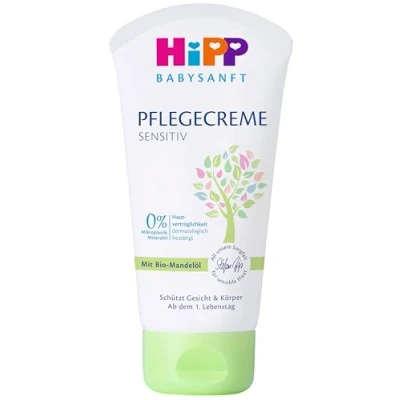Bild av HiPP Babysanft vårdande kräm, 6 pack (6 x 75 ml)