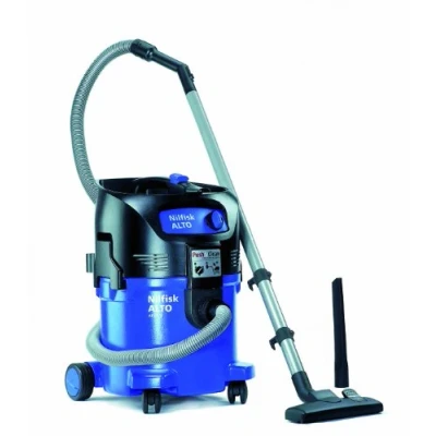 Bild av Nilfisk Våt/torr dammsugare ATTIX 30 01 PC (industriell med push &amp;Clean, kompakt format, behållare l, kabellängd 7,5 m, luftmängd 3700 l/min) 107413591
