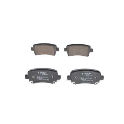 Bild av BOSCH 0 986 494 297 Jeu de plaquettes frein Low Metallic avec indicateur d&#039;usure tôle anti bruit, instructions montage