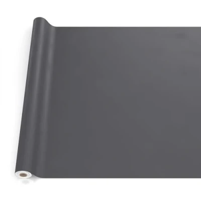 Bild av vaxduk bordsduk tvättbar trädgårdsduk utomhus inomhus 180 x 140 cm skärkant antracit