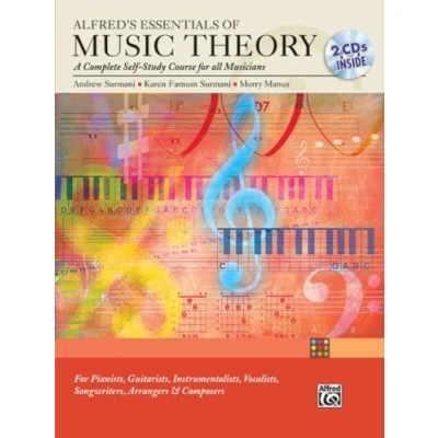 Bild av Andrew surmani, morton manus : a complete self study course for all musicians + support audio: Alfred&#039;S Essentials of Music Theory