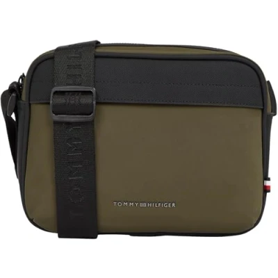 Bild av Tommy Hilfiger Repreve Camera BAG Axelremsväska, Storlek: One Size, Khaki